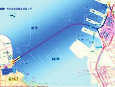 大连湾海底隧道建设明年1月开工 将打破两岸交
