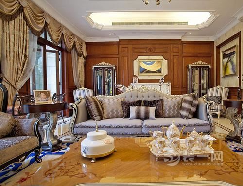 品味高雅!大连金地檀境79平米简欧风格二居室