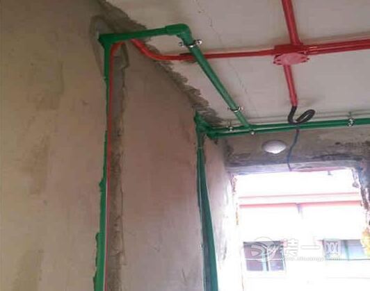 大连装饰公司水电隐蔽工程施工图片