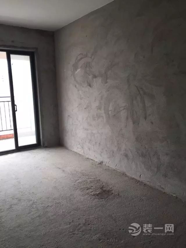 装修前毛坯房效果图